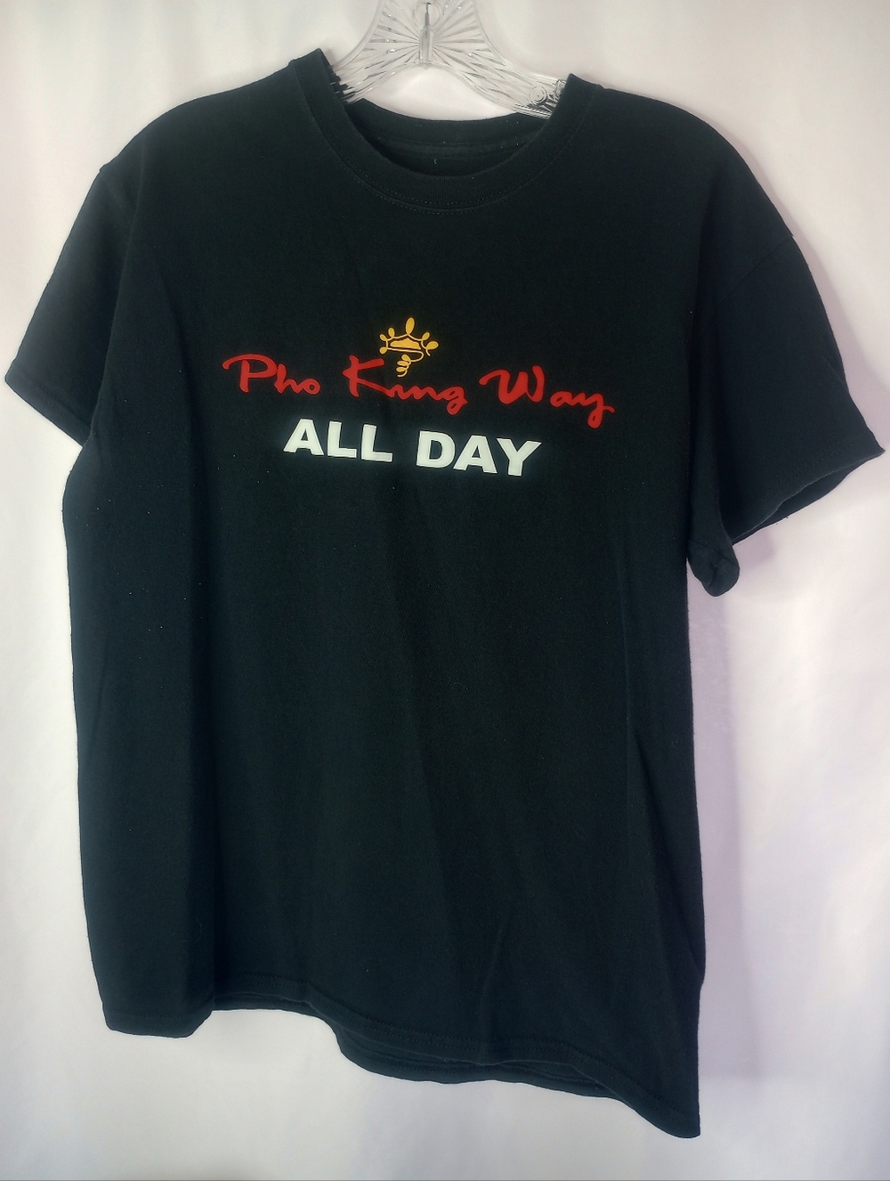 *Pho King Way All Day/All Night Black Shirt